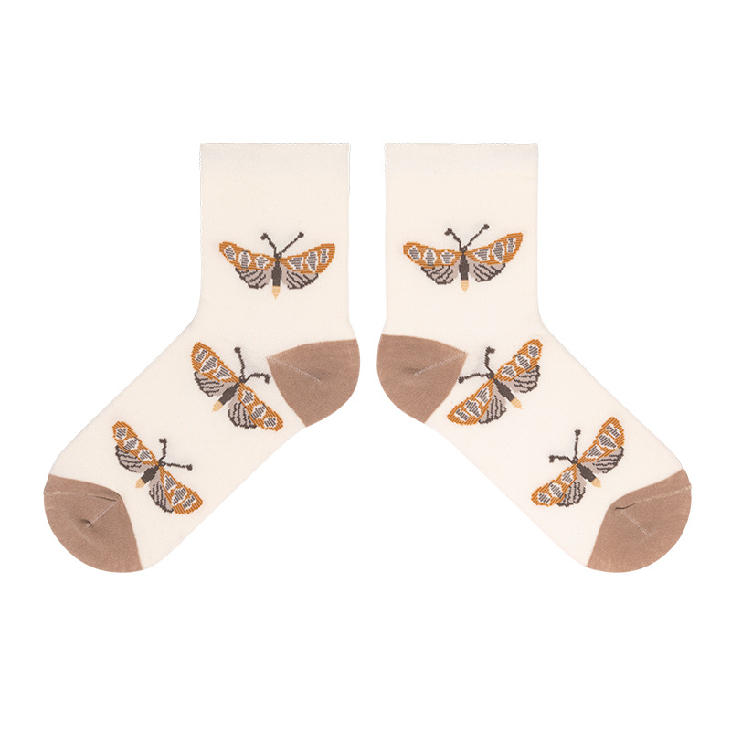2020 Autumn Winter Socks Female Socks Fashion Wind Socks Lovers Socks Ins Personalized Socks